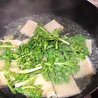 #初春润燥正当时#苔菜豆腐汤的做法图解7