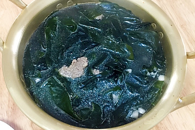 懒虫一人食 超快手韩式海带汤