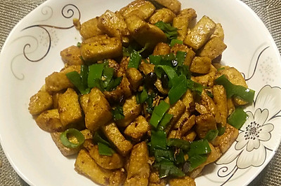 小葱炒豆腐