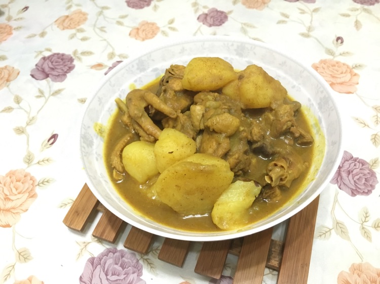 外婆牌咖喱鸡的做法图解8