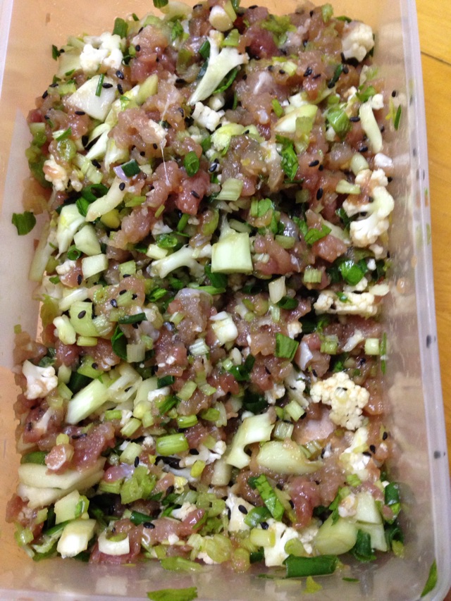 猪肉芹菜饺子的做法图解5