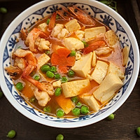 #童年不同样，美食有花样#虾仁豆腐的做法图解10