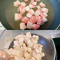 嘎嘎香的猪肉炖粉条的做法图解2