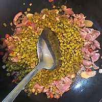 夏日下饭菜之酸豆角炒鸡胗的做法图解6