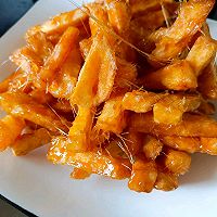 香香甜甜的拔丝红薯（地瓜）#金龙鱼橄调-橄想橄做#的做法图解14