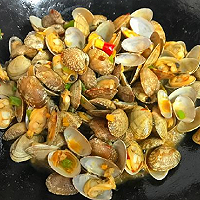 酱爆花蛤的做法图解5