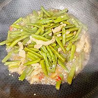 四季豆炒肉的做法图解10