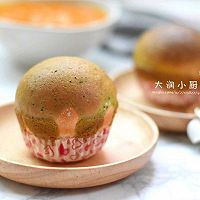 香浓抹茶墨西哥包#舌尖上的春宴#的做法图解10