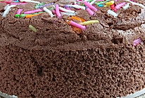 #美味开学季#六寸巧克力戚风蛋糕的做法