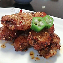 麻辣香烤翅中