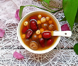 桂圆莲子红枣甜汤的做法