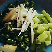 我们自贡味道的子姜兔的做法图解2