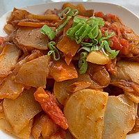 西红柿炒土豆片（酸甜口宝宝开胃菜）的做法图解12