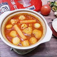 番茄鱼丸火锅的做法图解8