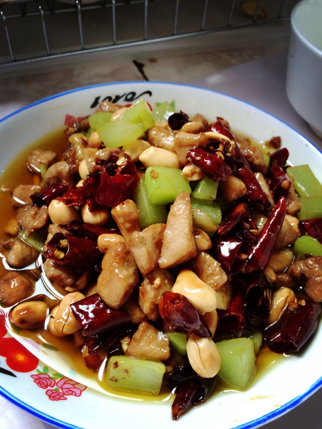 辣子鸡丁的做法图解3
