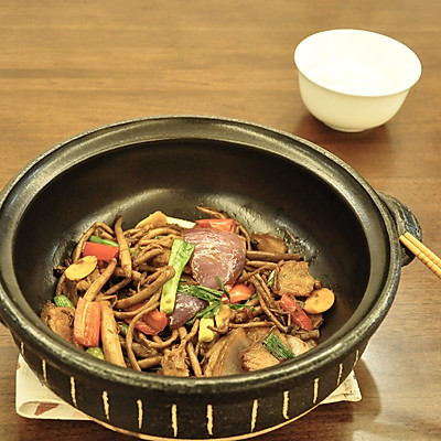 干锅茶树菇-米饭杀手