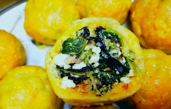 超级薄皮玉米菜团子