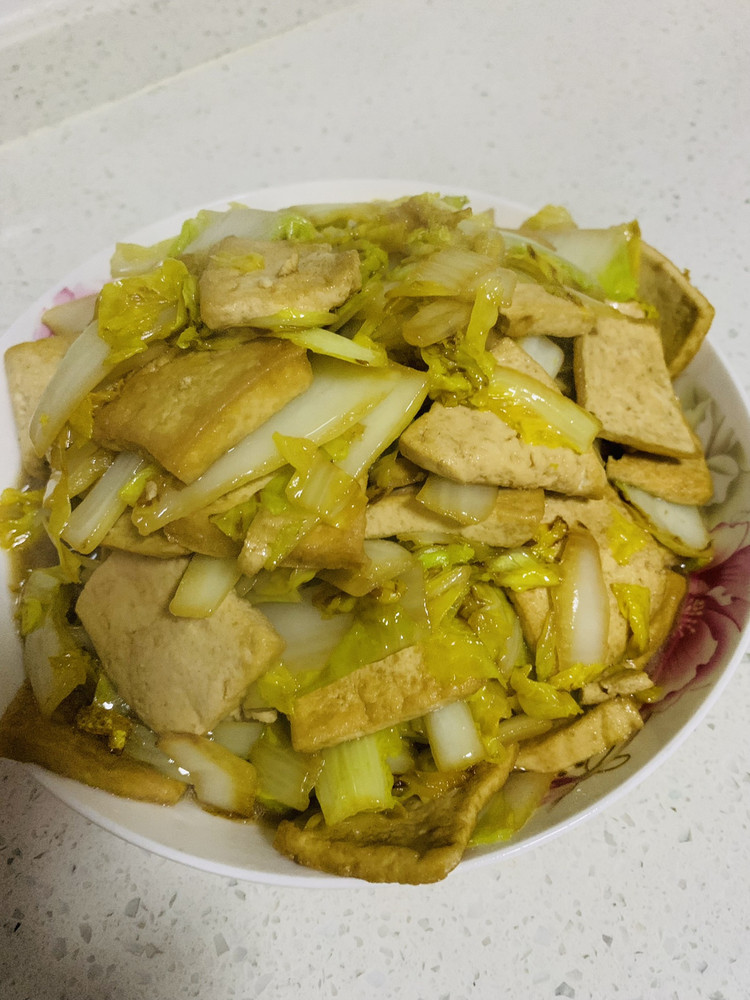 白菜豆腐的做法