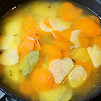 #硬核菜谱制作人#奶油胡萝卜汤的做法图解5
