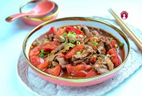 #肉食主义# 香嫩开胃的番茄炒牛肉的做法