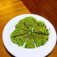 菠菜蛋饼的做法图解2
