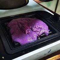 #十分钟开学元气早餐#紫薯华夫饼的做法图解9