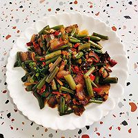 紫菜苔炒腊肉的做法图解10