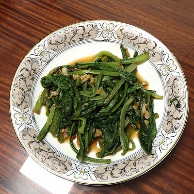 素炒油麦菜