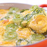 低脂快手西葫芦烘蛋的做法图解8