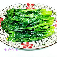 蒜蓉菜心的做法图解5