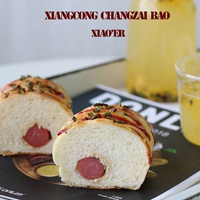 肉松肠仔包