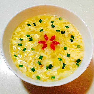 玉米粒蛋花汤