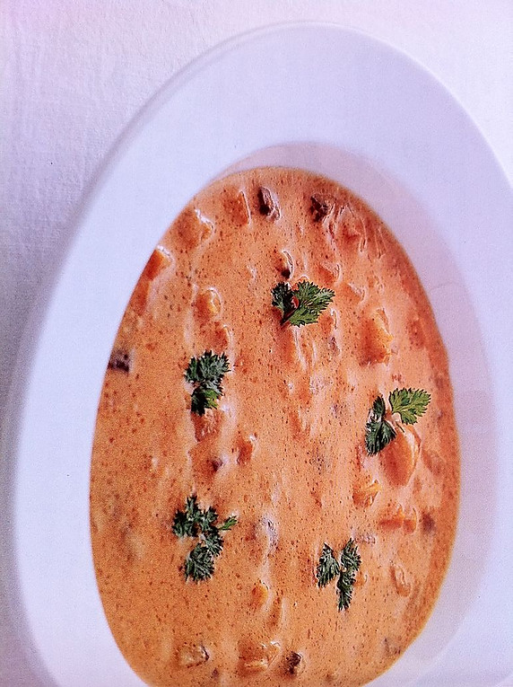 奶油虾汤的做法