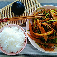 凉拌明太鱼丝的做法图解3