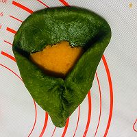 黄绿绝配（蛋黄菠菜）软欧的做法图解12