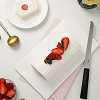 白雪天使蛋糕卷❤️名副其实白里透红~的做法图解7