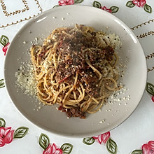 牛肉酱意面beef bolognese