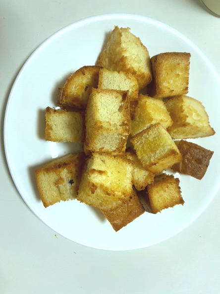 面包诱惑（黄油蜂蜜烤吐司块）的做法
