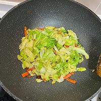 包菜炒粉丝，不会出错的菜！的做法图解4