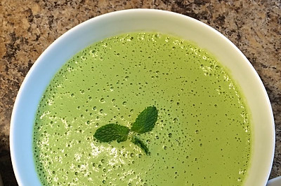 青豆薄荷浓汤（vitamix料理机版）