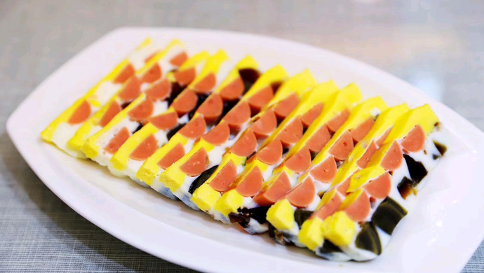 四色蒸蛋
