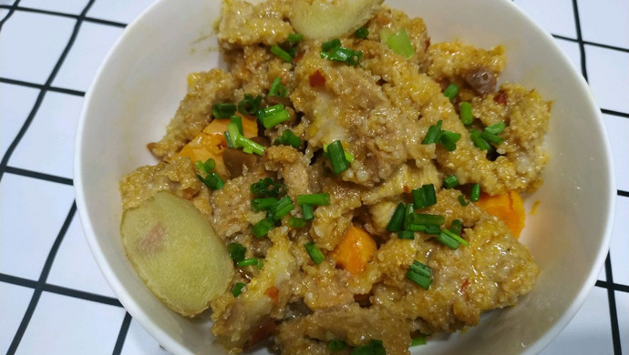 红薯粉蒸肉
