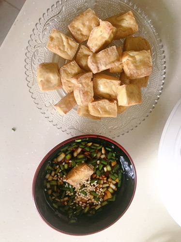 空气炸锅豆腐的做法