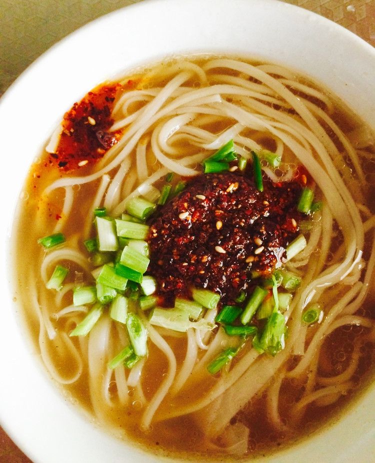 辣椒油油面的做法