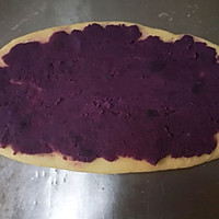 香甜紫薯手撕面包的做法图解7