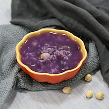 紫薯莲子芡实粥