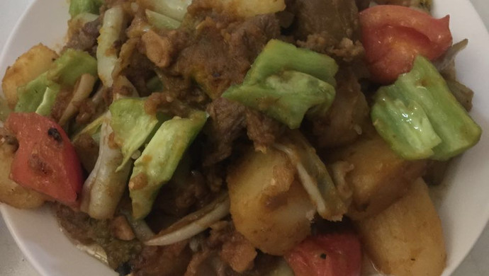 茄子烩豆角