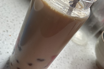 自制焦糖普洱奶茶