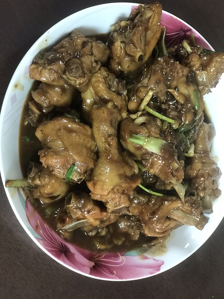 家常炖鸡腿肉的做法