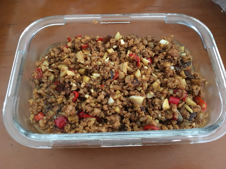 超简单猪肉酱（拌面酱）的做法